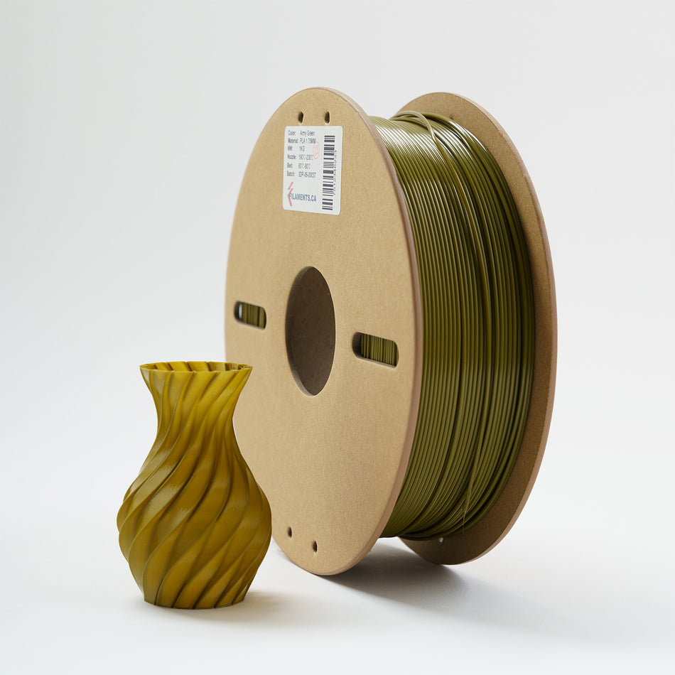 EconoFil™ Standard PLA Filament - Army Green - 1.75mm - 1 KG